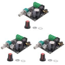 3X PAM8610 Dual Channel 12V HD Pure Digital Audio Stereo Amplifier Board Class D 15W x 2 High Power Amplifier Module