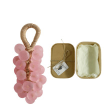 Barre de savon aromathérapie au raisin faite à la main,-Rose