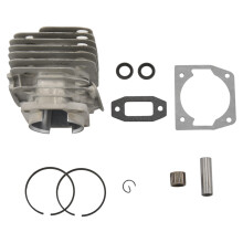 1 Juego de Cilindro y PistóN de Motosierra de 45Mm de DiáMetro, Compatible con 52 Piezas de Repuesto de Motosierra de 52Cc para Repuestos de
