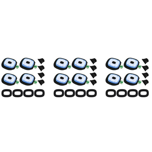 USB Rechargeable Light for LED Knit Beanie Hat, 12 Pieces, Strong Medium and Weak Light Mode LED Hat USB LED Lights