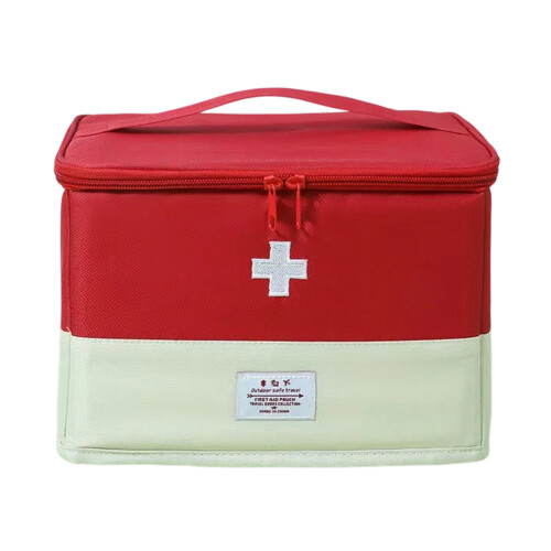 Large Capacity First Aid Storage Bag With Waterproof-Red Type B