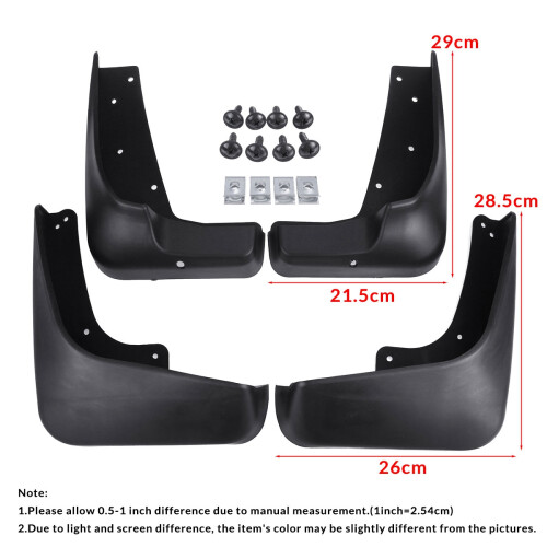 Car Mud Flaps for  Grand Vitara 2006-2015 Mudguards Mudflaps  Guards