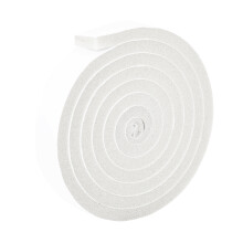 Weatherproofed Sponges Insulation Tape For Window Gaps-White 1M