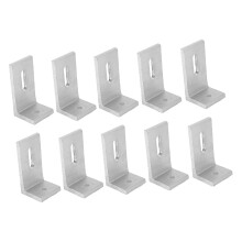 10Pcs Solar Panel L Feet Mounting Brackets Aluminum Solar Panel