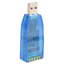 2Pcs USB to RS485 Converter Isolate Module Upgrade Industrial TVS ESD Protection CH340E Standard -485 Connector Board