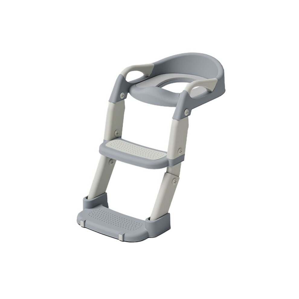2-in-1 Potty Chair & Training  with Step Stool Ladder, Adjustable Toddler Toilet  Height Adjustable Potty
