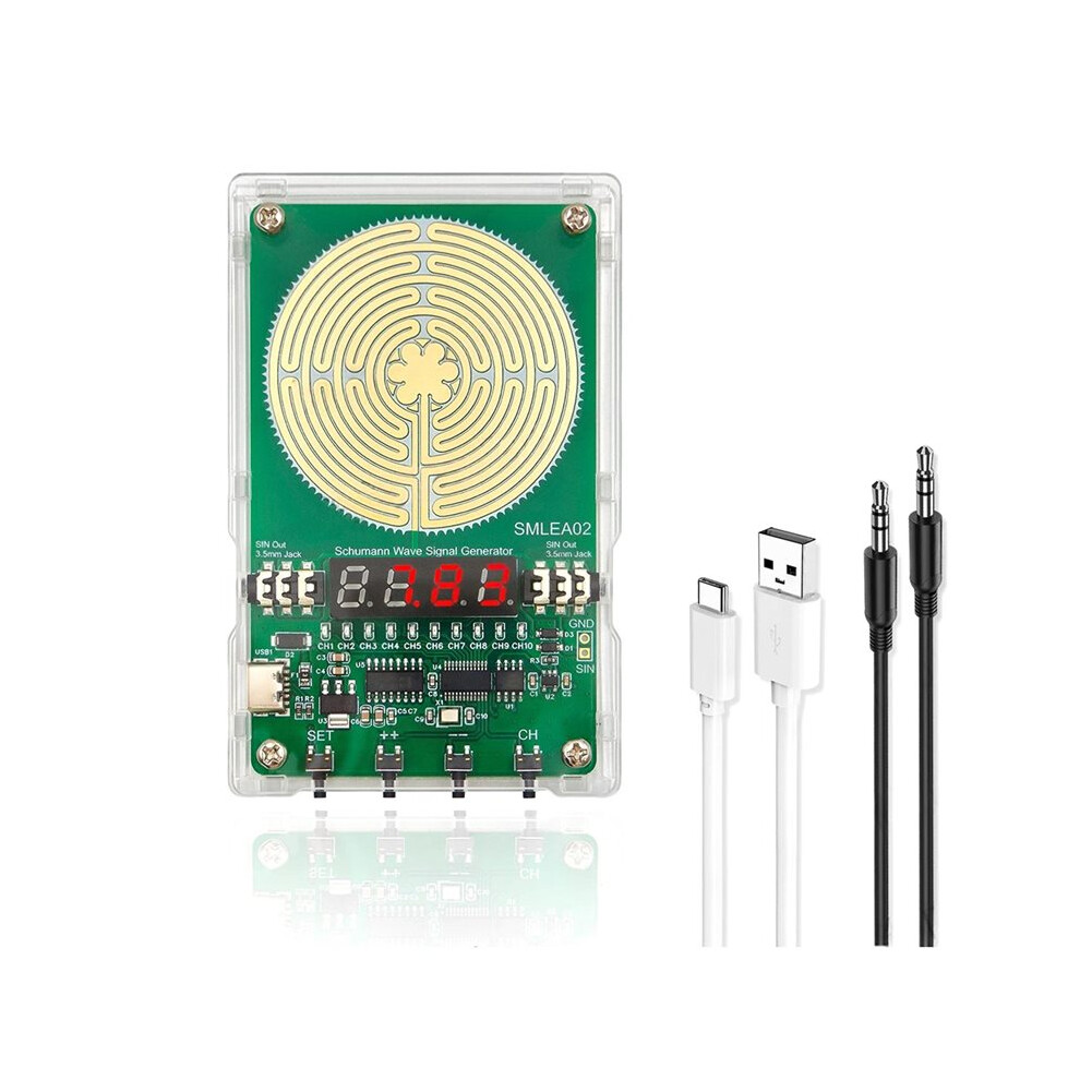 Dc5v 0.01Hz-99999Hz Adjustable Frequency 7.83Hz Schumann Wave Signal Generator Sine Wave Signal Generator Usb 6032407204280