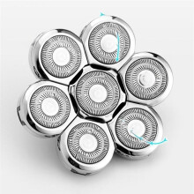 Cabezales de Repuesto para Afeitadoras Eléctricas para Cabezas Calvas 7D