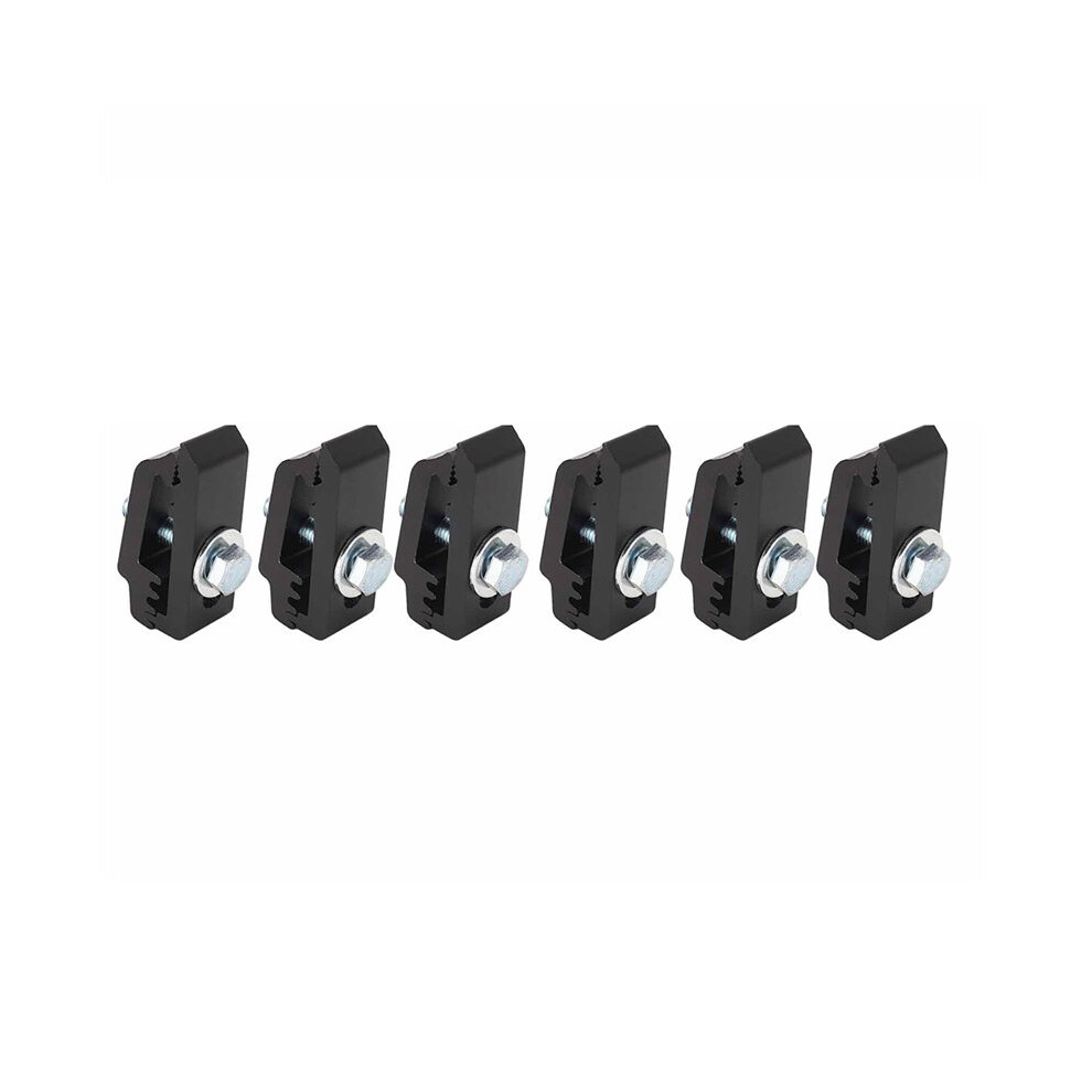 6Pcs/Set Aluminum Truck Bed Mounting Clamps Fasteners Kits 1112514 For Trucks Roof Covers And Campers Accessories 6033075647201