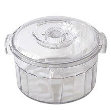 Magnetic Polisher Bucket Acrylic Jewelry Polishing Machine Drum,Accessory for 180mm KT-185 KD-185 Magnetic Tumblers
