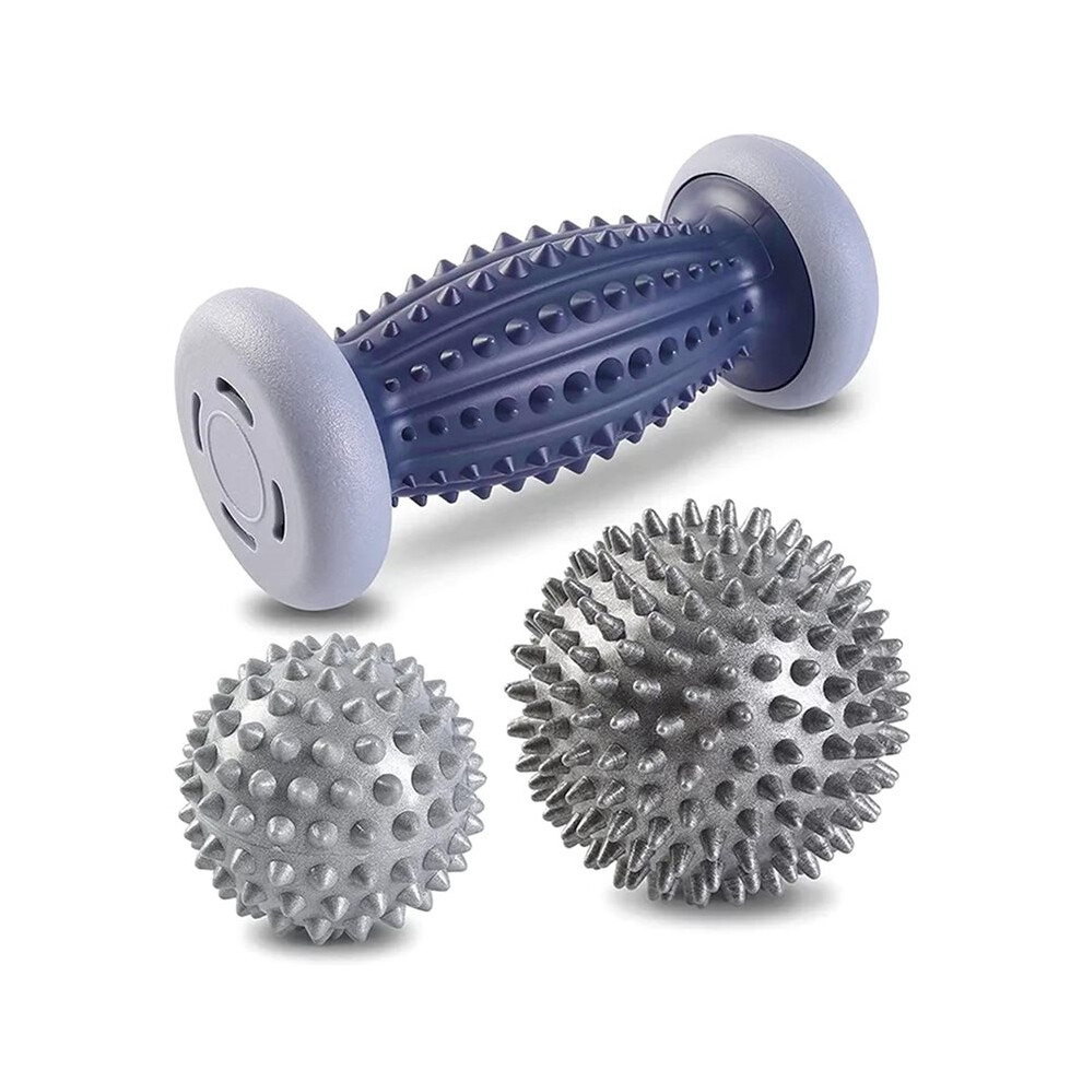 Foot Massage Roller Heel Spur Hedgehog  Plantar Fasciitis Massager Relieve Sore Muscles Neck Arm Body Trigger Point