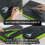 Precision Defined Tool Box Foam - Protective Inserts for Cases, Polyethylene Tool Foam for Cases, Cushion Insert for Toolboxes - Black/Green (45.7 x 4