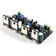 Placa Amplificadora de 200 W, 20 V CC - 90 V, Monoamplificador de Doble Voltaje, 1943 + 5200, Placa Amplificadora de Potencia con Tubo Push-Pull.