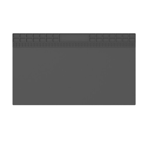 Tapete de Solda de Silicone 60x35cm, Resistente A Altas Temperaturas e com Isolamento.