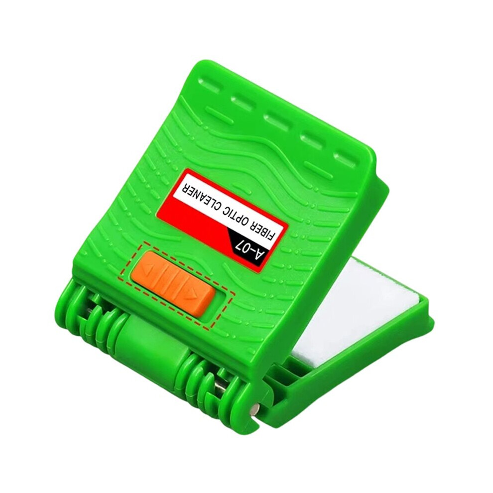 A-07 Optical Fiber Core Wiping Clip Ftth Cleaning Tool Fiber Optic Cleaner With Cleaner Cotton/Alcohol Storage Bottle B 6031035642877