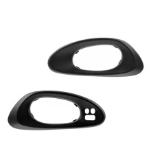 1 Paar Schwarze Vordere InnentüRgriff-Blendenverkleidung 25894591 25894592 für Trailblazer 2002-2009 12457837 25894590