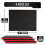 Precision Defined Tool Box Foam - Protective Inserts for Cases, Polyethylene Tool Foam for Cases, Cushion Insert for Toolboxes - Black/Red (40.6 x 2