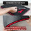 Precision Defined Tool Box Foam - Protective Inserts for Cases, Polyethylene Tool Foam for Cases, Cushion Insert for Toolboxes - Black/Red (40.6 x 3