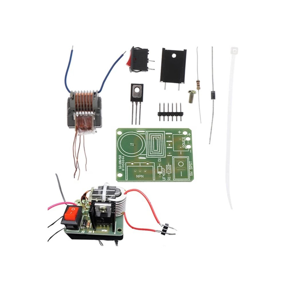 Diy Kit 15Kv High Voltage Inverter Generator Spark Arc Ignition Coil Module 3.7V For Electronic Equipment 6032318031845