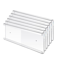 6Pcs Wall Sport Card Display Shelf Sports Card Acrylic Trading Display for Basketball Football Hockey Graded Card