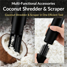 Coconut Grater Electric Coconut Scraper Portable Handheld Wireless Coconutscraper Peeler Shredder Electric Fish Scaler