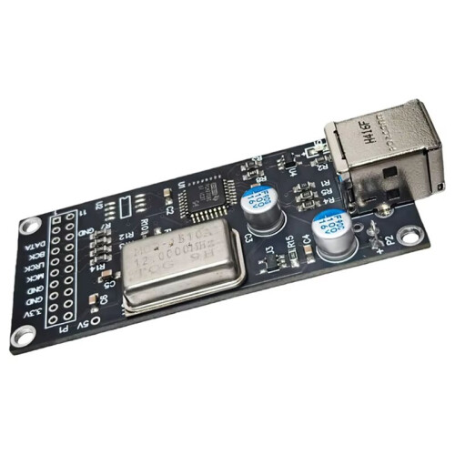 Placa de Som Digital USB, Saída I2S, PCM2706, Compatível com Pinos I2S para Placa Amanero