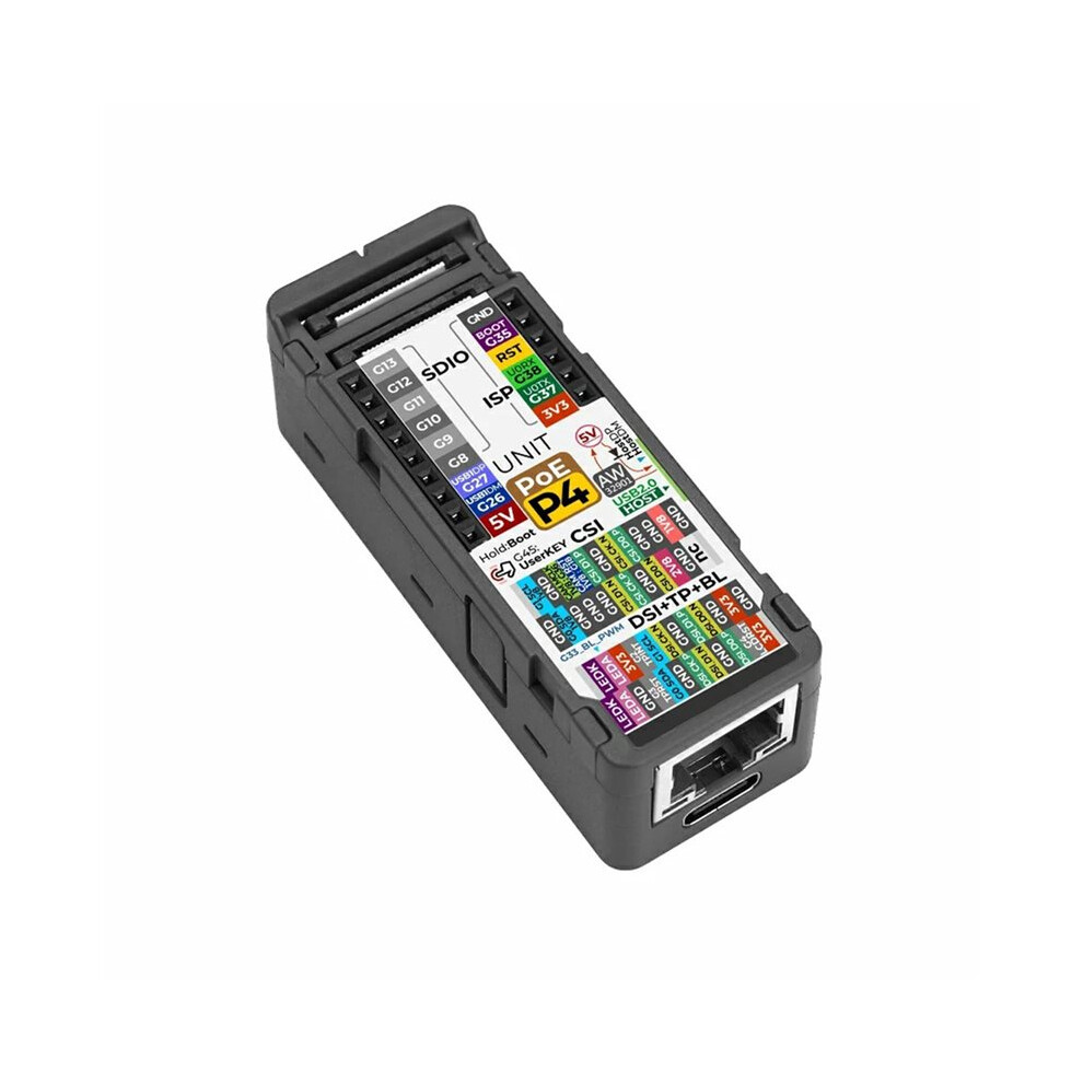 Unit Poe-P4 With Esp32-P4 Poe Ethernet Embedded Controller Ip101gri Ethernet Phy Support 10/100 Mbps Communication 4712551312308