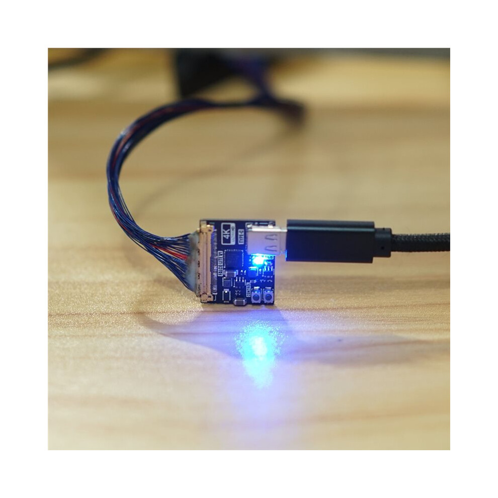 Edp To Dp Board 4K Type-C Driver, Usb-C To Converter Board For 4K Uhd Lcd Panel 6031002807858