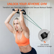 Anclaje de Puerta para Bandas de Resistencia, Anclaje de Puerta para Bandas de Resistencia para Entrenamiento en Casa, Fisioterapia y Fitness.
