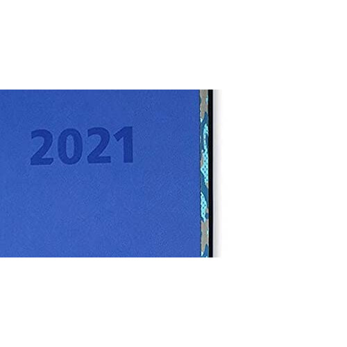 Collins Edge Camo A5 Week to View 2021 Diary - Indigo 1
