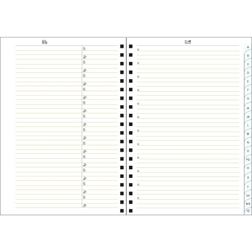 Exacompta 20920E Dodo and Cath Address Book 15 x 21 cm 2