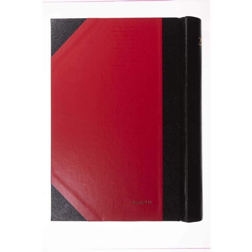 Collins 42 A4 Two Pages a Day 2021 Desk Diary - Red 2