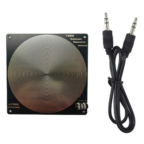 Adjustable Resonances Inverter with 7.83HZ External Antenna and 3.5MM Audio Input B