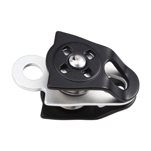 2X 40kN Micro-Double Pulley Minding  Bearing for Progress Capture System Rigging Hauling Rescue Arborist Tree 1