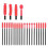 40 PCS Sewing Machine Cleaning Brushes Set with Dense Silicone Bristles for Precision-Maintenance 1