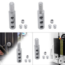 Conector de Pila de Pesas con Tapa Superior de Pasador Selector para Entrenamiento de Fuerza Avanzado A