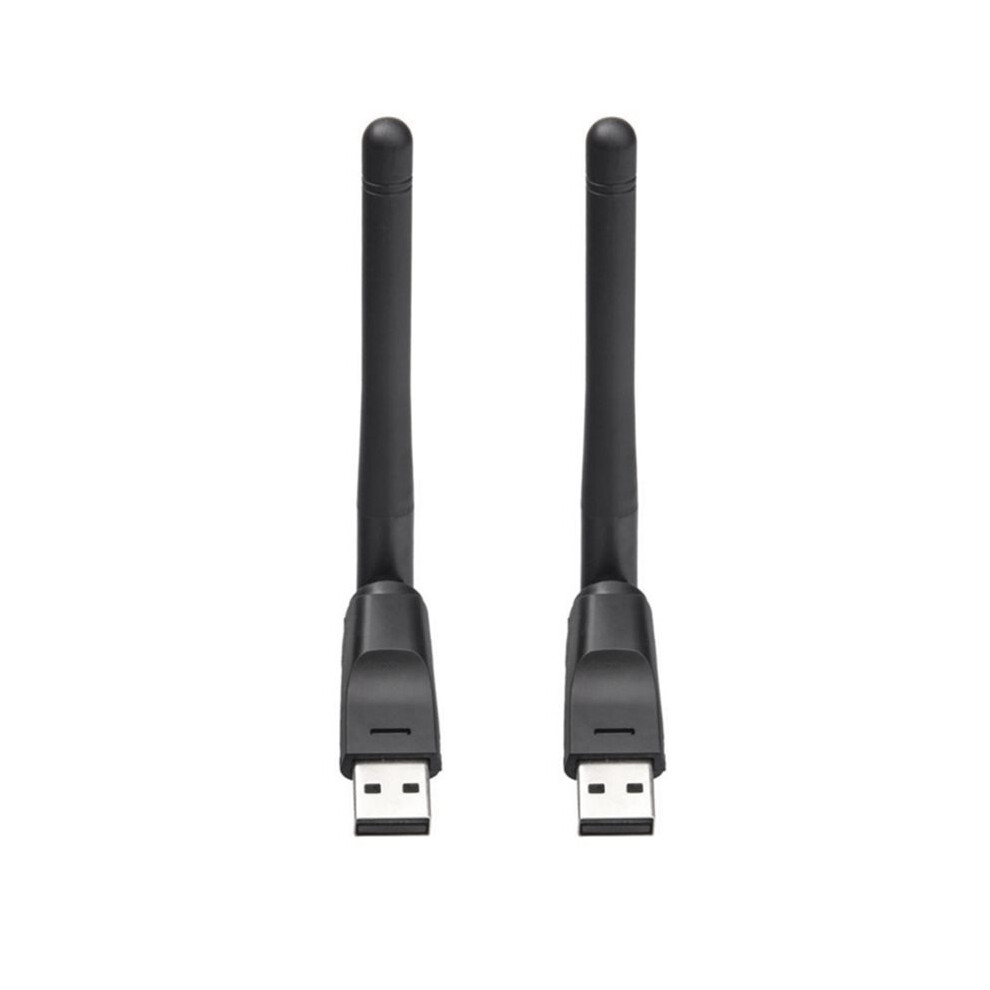 2Pcs Mt7601 Chip 150Mbps Usb Wifi Antenna 2.4Ghz Wireless Network Adapter Rotatable Usb2.0 For Satellite Receiver 4712589453516