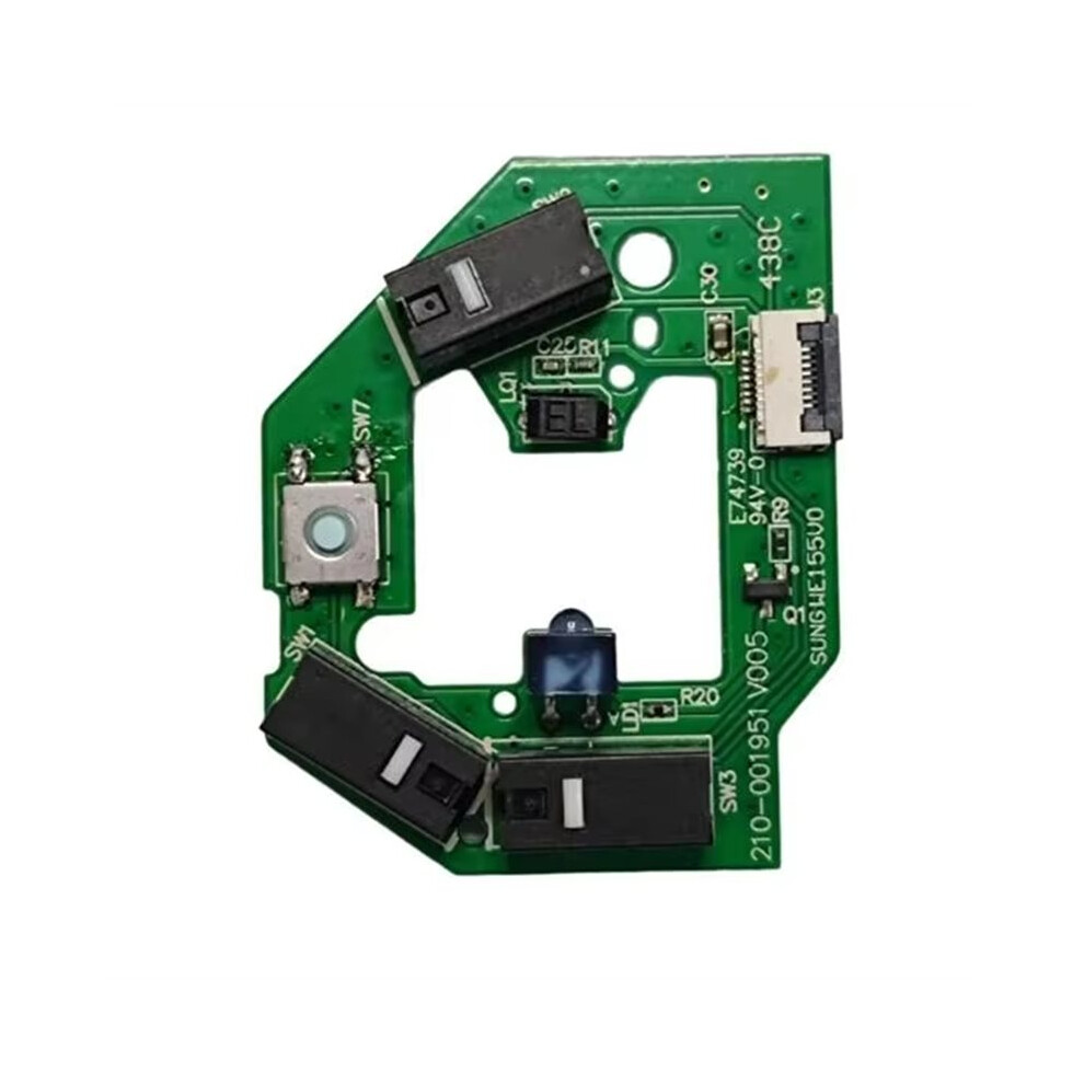 Replacement Pcb Board With Micro For Mx518 Mouse Wired Mouse Micro Button Board Repair Part Accessories Green 4711032200295
