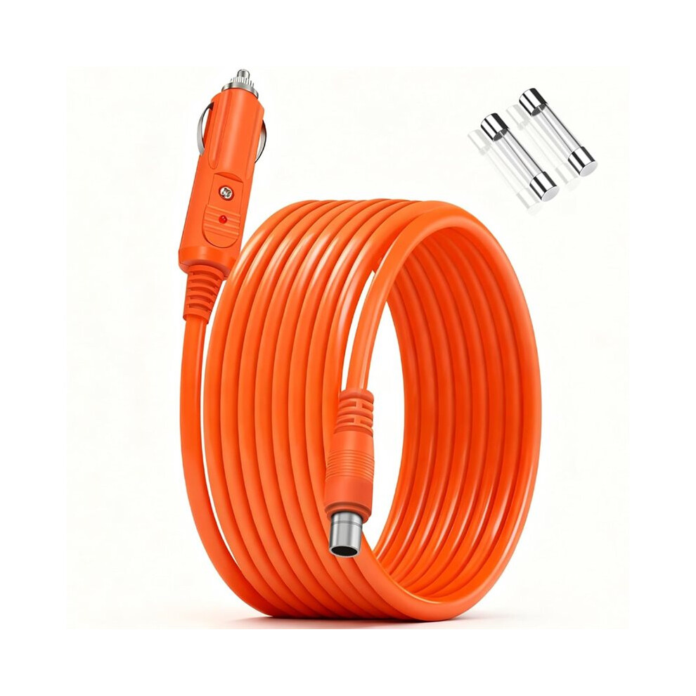 10Ft Car Charging Cable For Jackery Explorer 1000Pro/ 2000Pro/3000Pro, 14Awg Dc8020 Car Cigarette Lighter Charger Cable 4713319820042