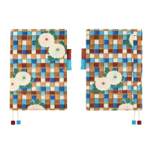 Hobonichi Techo Cousin Cover [A5 Cover Only] Unsodo: Shin-Bijutsukai (Flower)