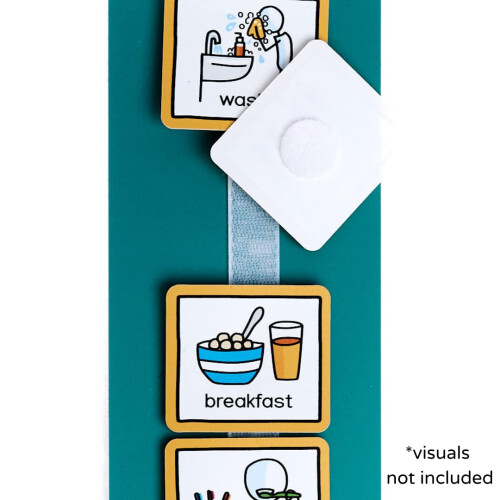 Backing Boards for a Visual Timetable or Visual Schedule from Create Visual Aids (Green) 2