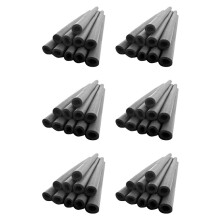 72Pcs Trampoline Pole Foam Sleeves,Trampoline Padding Replacement,Trampoline Protective Sleeves Foam Tubing Black