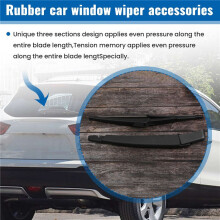 2Pcs Car Windscreen Rear Window Wiper 12Inch Rear Wiper Blade & Arm Set for  Qashqai Dualis J10 J11 2006-2019
