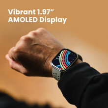 Amazfit Bip 6 Smart Watch 46mm, 14 Day Battery, 1.97" AMOLED Display, GPS & Free Maps, AI, Bluetooth Call & Text, Health, Fitness & Sleep Tracker, 14