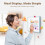 2026 Digital Calendar with 2 Replaceable Frames, 10 Inch Electronic Calendar Planner for Chore Chart and Home Organization, Interactive Touch Screen 5