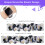 Yisica Adjustable Elastic Scrunchie for Fitbit Versa 2 Strap, Fitbit Versa/Lite/SE Strap Women Men, Soft Stretchy Cloth Pattern Printed Fabric Scrunc 3