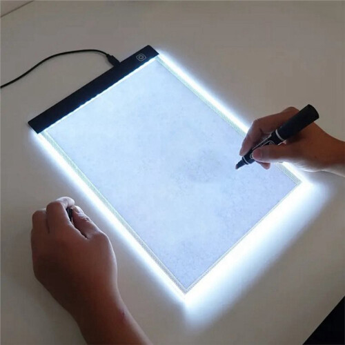 A4 LED Drawing Copy Pad 3 Level Dimmable Board Table Animation Painting Educational Toy Gift Adjustable Light Notepad 2