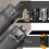 EM-013C High Quality Tool Roll  Bag with Translucent Section for Electricians 5