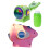 Glowing Automatic Bubble Maker Automatic Blowing Machine-Green 2