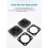 Cargo Box Securing Recessed D-Ring Tie Down Anchors (6,000 Lb. Capacity), for Trailer or Deliveries Cargo Box Pull Ring 8